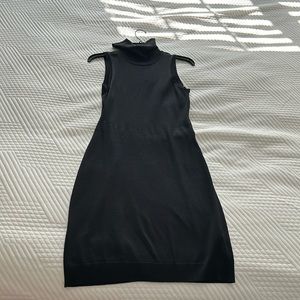 Laundry by Shelli Segal Black turtleneck sweater dress XS